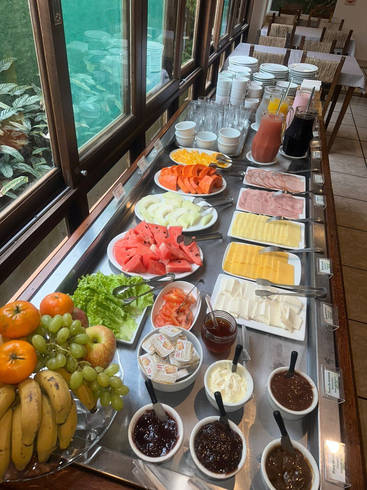 Petit déjeuner buffet compris tous les jours