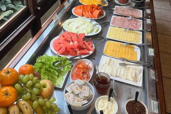 Frokostbuffé er inkludert hver dag