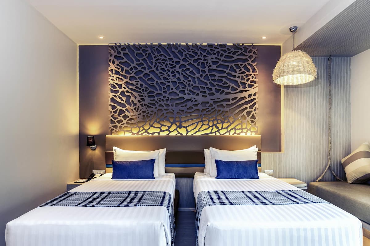 Standard Room, 2 Twin Beds | In-room safe, individually furnished, desk, rollaway beds