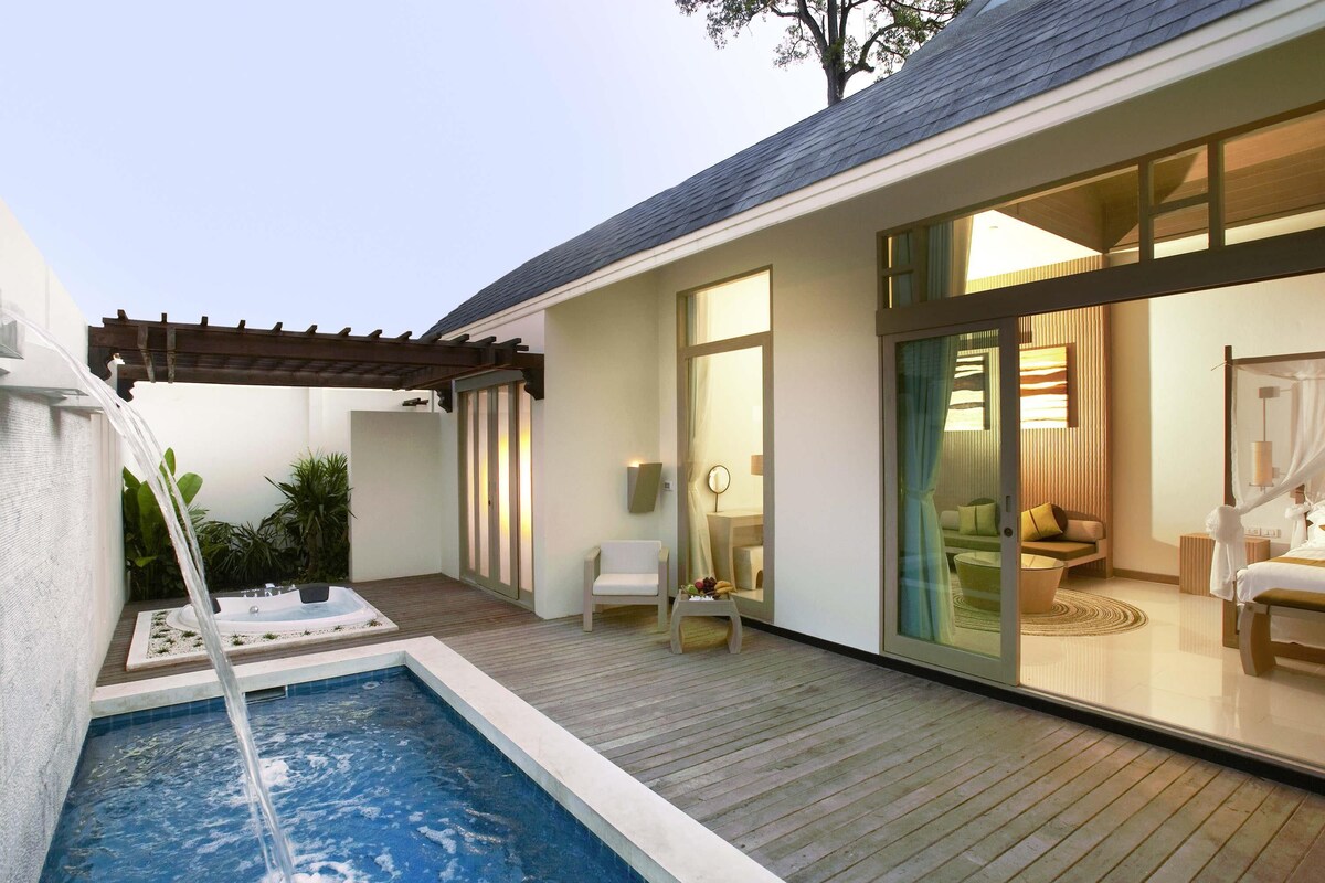 Villa, 1 kingsize-seng, terrasse (Plunge pool) | Safe på rommet, skrivebord og ekstrasenger (mot et tillegg)