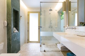 Villa, 1 King Bed, Terrace (Plunge pool) | Bathroom | Shower, eco-friendly toiletries, hair dryer, towels - Mercure Koh Chang Hideaway (Ko Chang)
