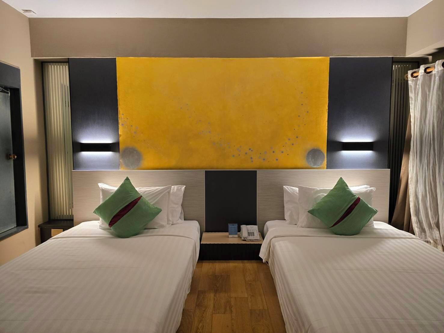 Deluxe Room, 2 Twin Beds | In-room safe, individually furnished, desk, rollaway beds