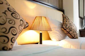 Minibar, wifi gratis y ropa de cama 