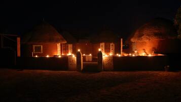 Front of property - evening/night