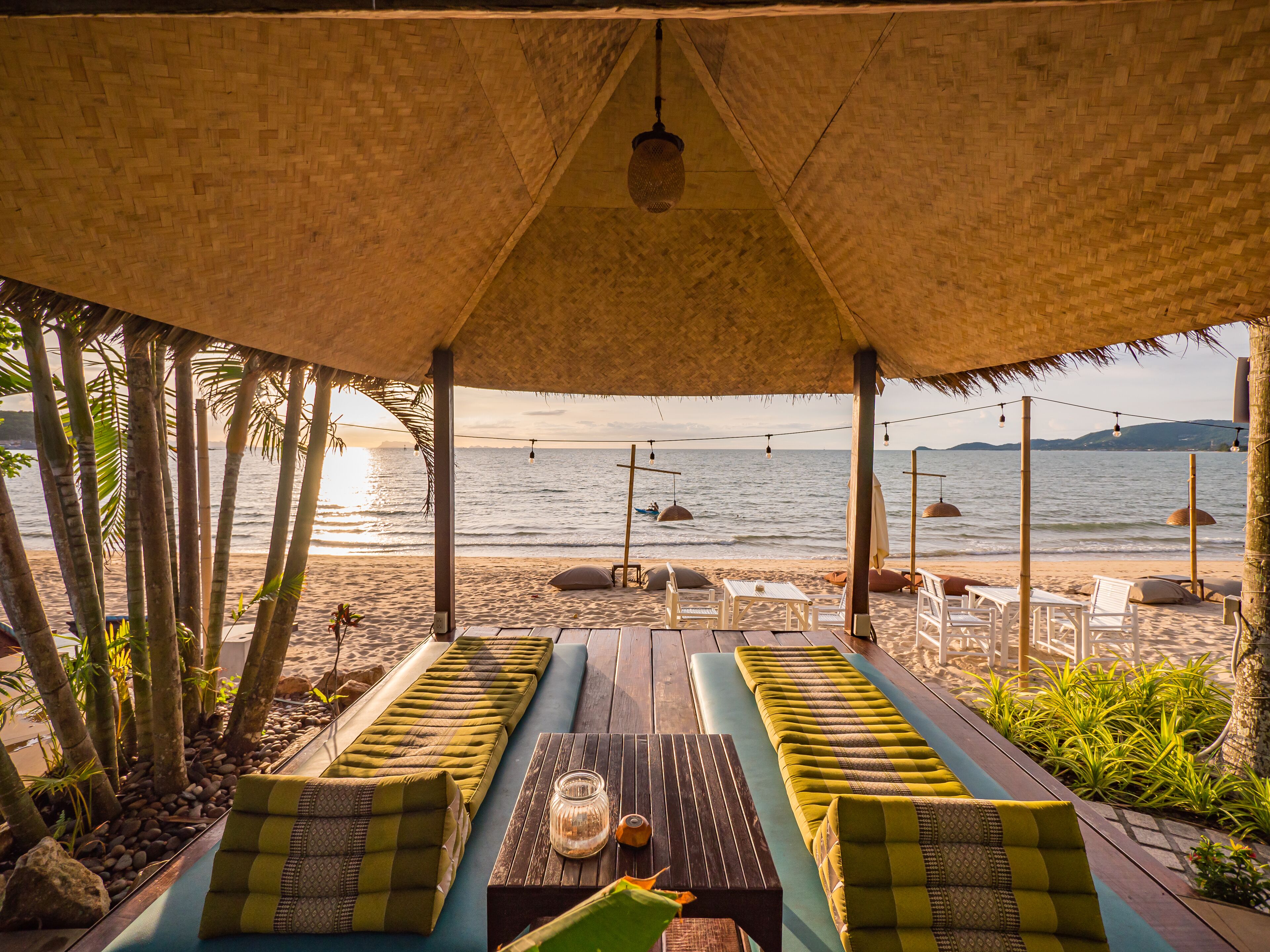 Vue sur la plage/l’océan