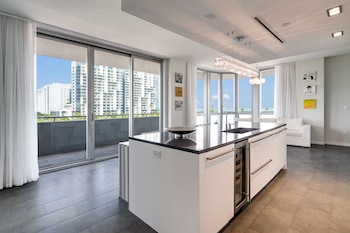 Two Bedroom Suite with Balcony | View from room at Boulan South Beach