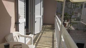 Estudio, vista al mar | Balcón