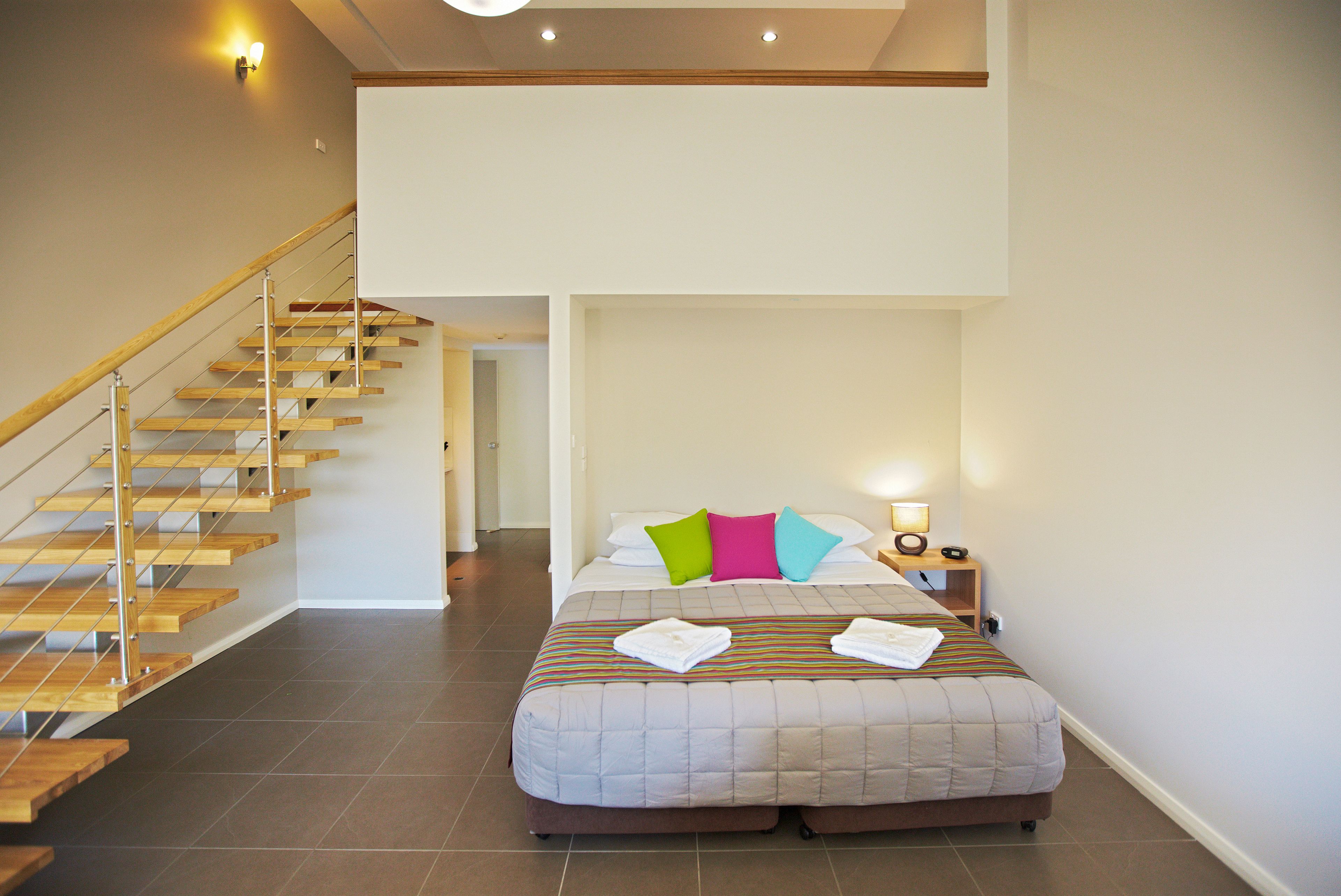Loft | Premium bedding, pillow-top beds, blackout curtains, soundproofing