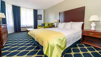 Standard Single Room, 1 Queen Bed Non Smoking | Hypo-allergenic bedding, desk, blackout drapes, iron/ironing board