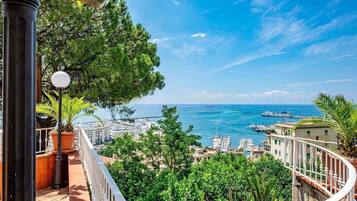 Blick von der Unterkunft