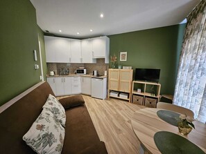 Studio, Terrace | Private kitchen | Fridge, microwave, stovetop, espresso maker - Casablanca Hotel Studios (Santa Marta de Tormes)