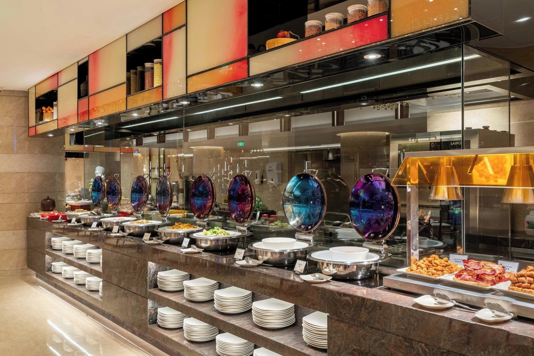 Daily buffet breakfast for a fee