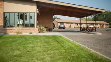 Entrada de la propiedad