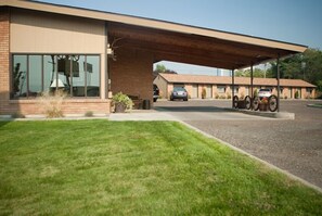 Entrada de la propiedad