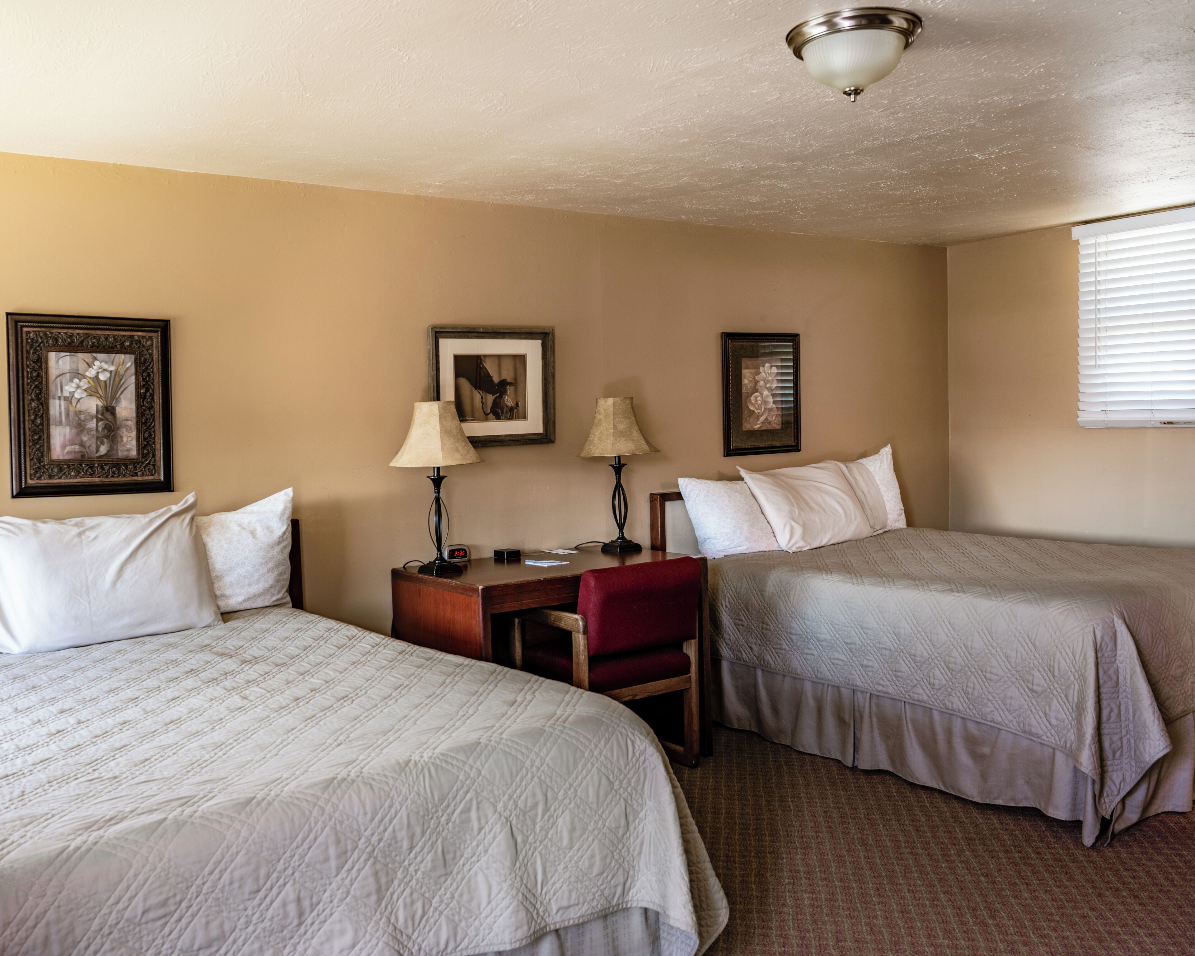 Deluxe Room | Premium bedding, memory-foam beds, desk, laptop workspace