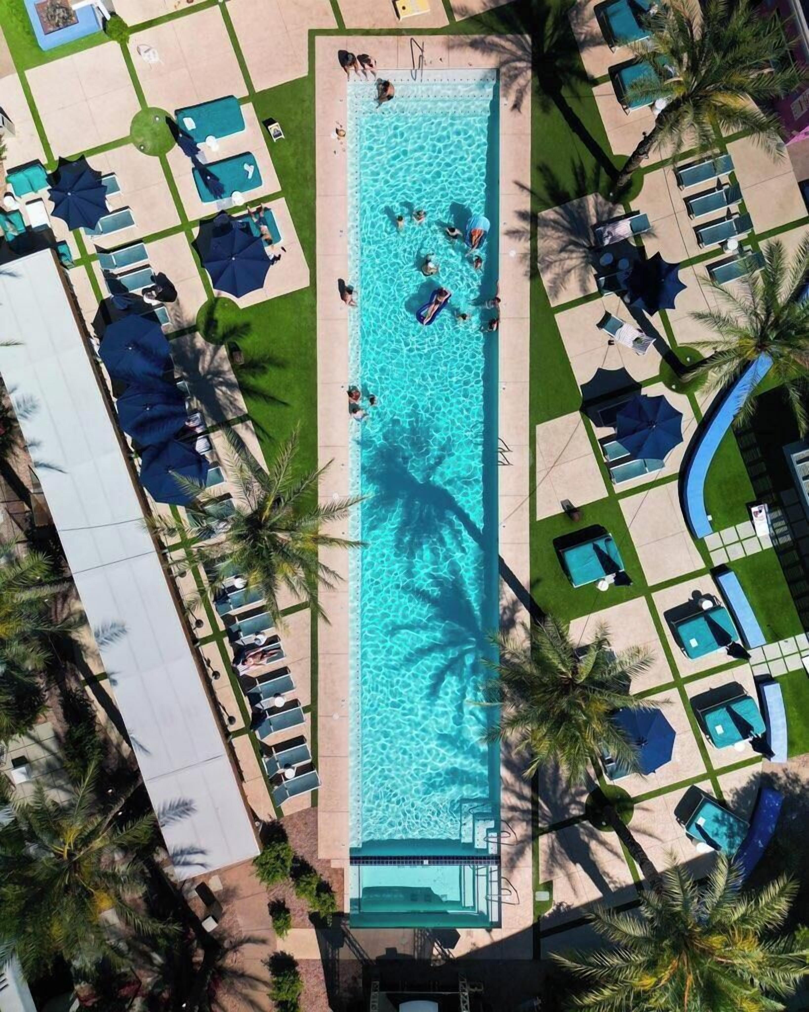 Outdoor pool, pool cabanas (surcharge), pool umbrellas