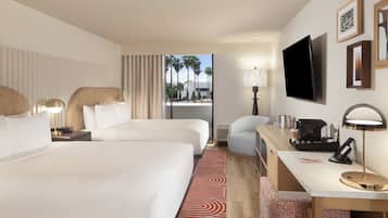 Chambre, 2 grands lits
