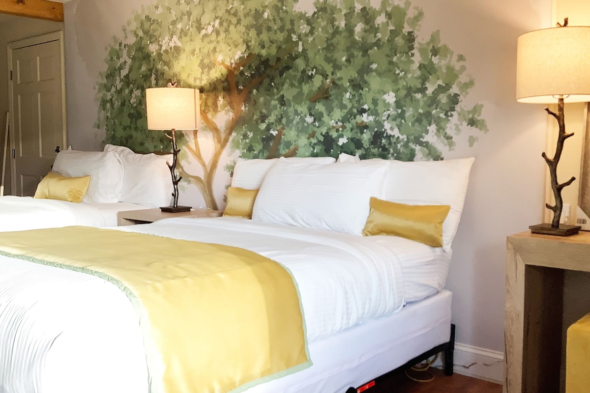 奢華客房, 2 張加大雙人床 | 高級寢具、羽絨被、特厚豪華床墊、獨特設計