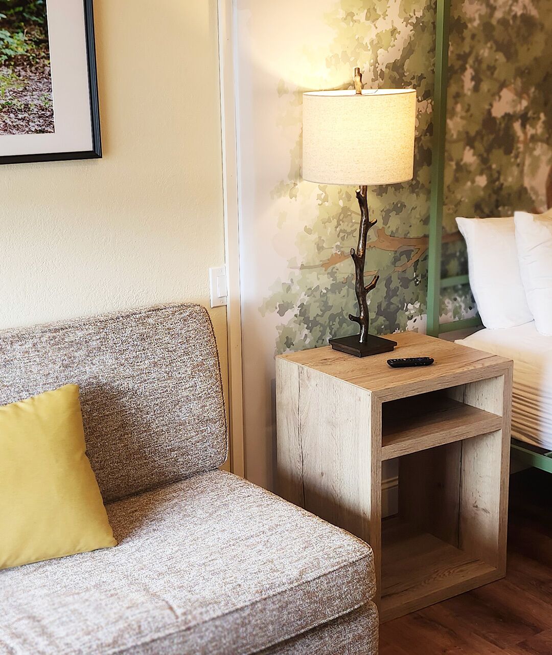 luxury room | premium bedding, down duvets, pillow-top beds, individually decorated