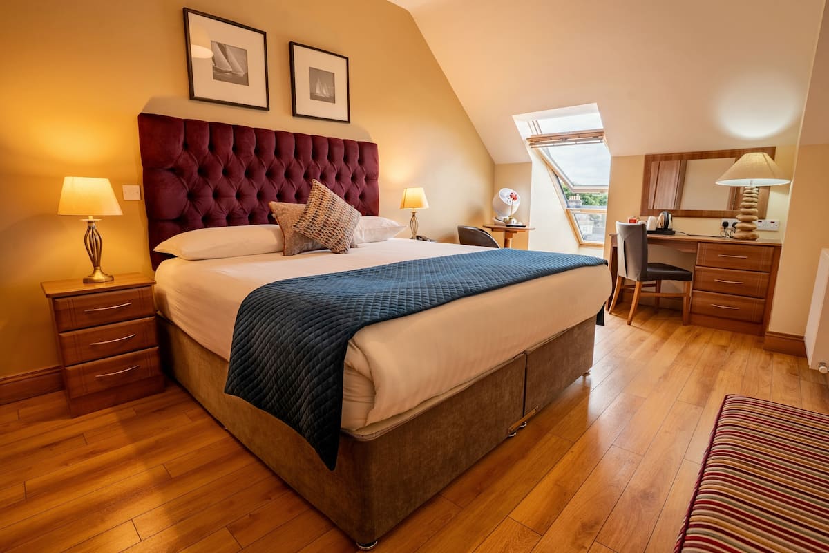Superior Double Room (Super King Bed) | Blackout drapes, soundproofing, free WiFi, bed sheets