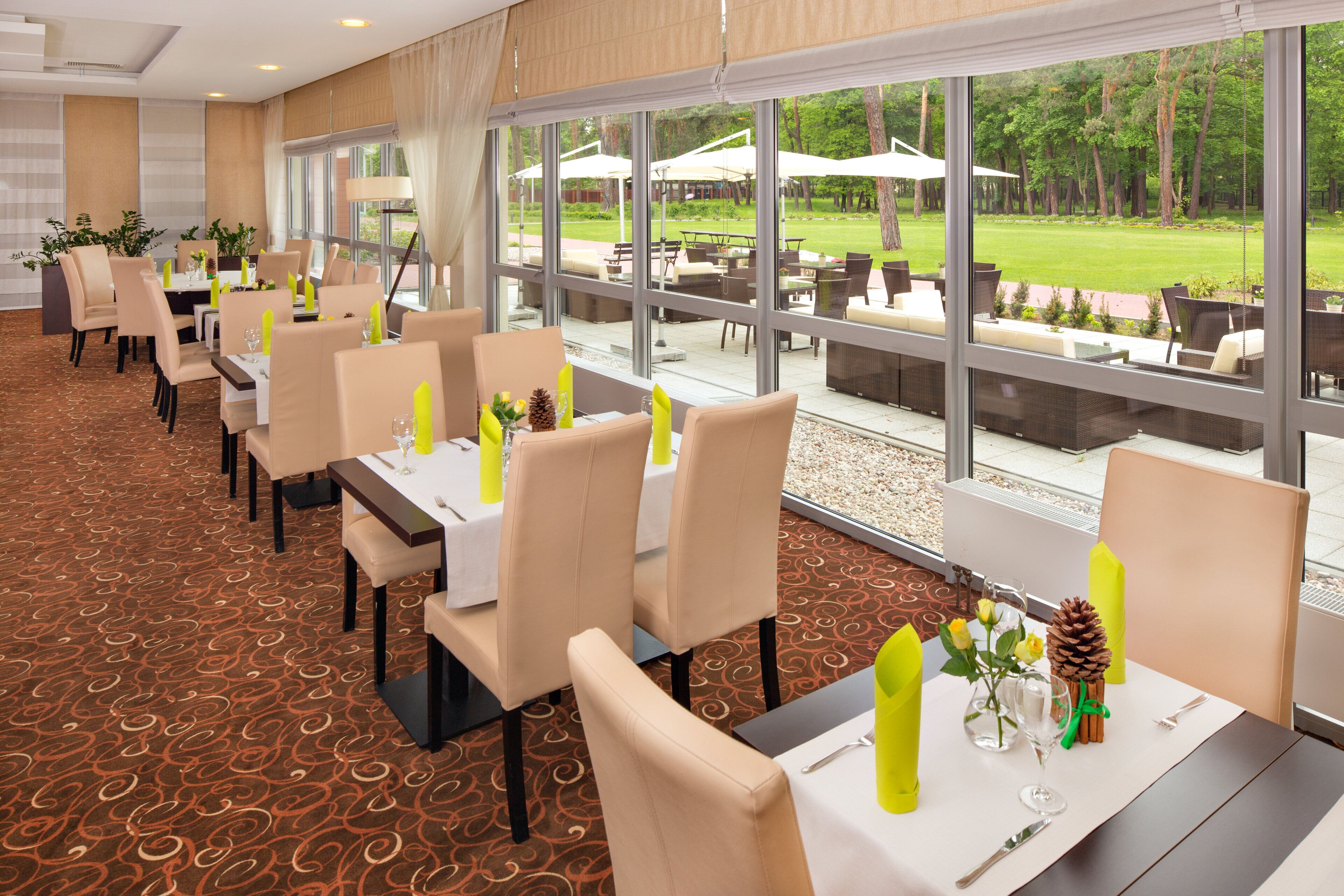 Breakfast, lunch, dinner served; Polish cuisine, garden views 