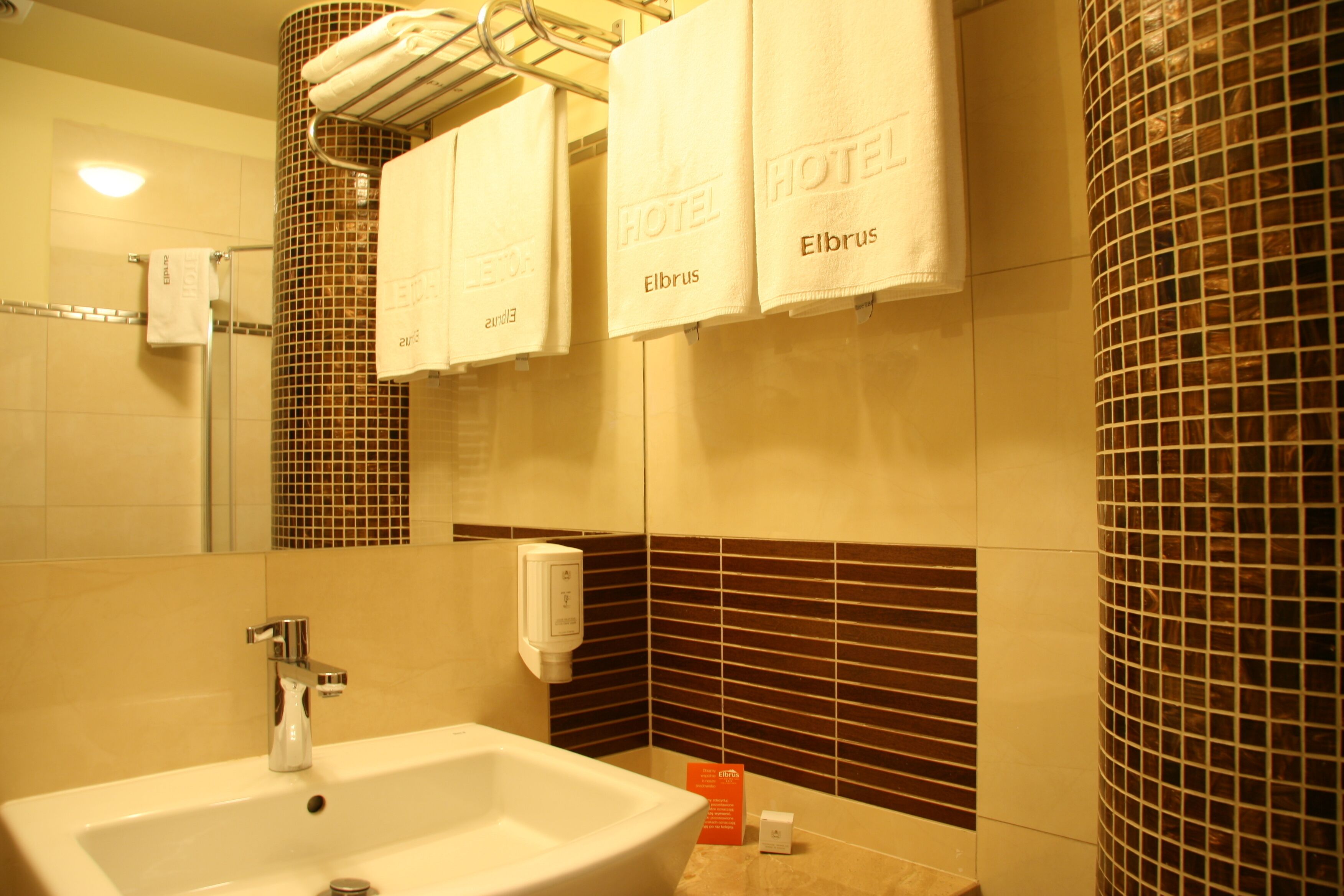 lux | bathroom | shower, hair dryer, bathrobes, towels