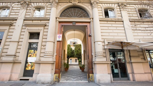 Entrada de la propiedad