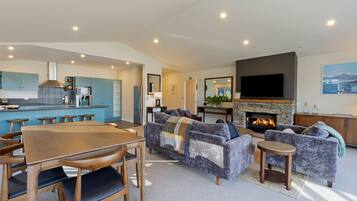 Two Bedroom Apartment | Private kitchen | Fridge, coffee/tea maker, electric kettle