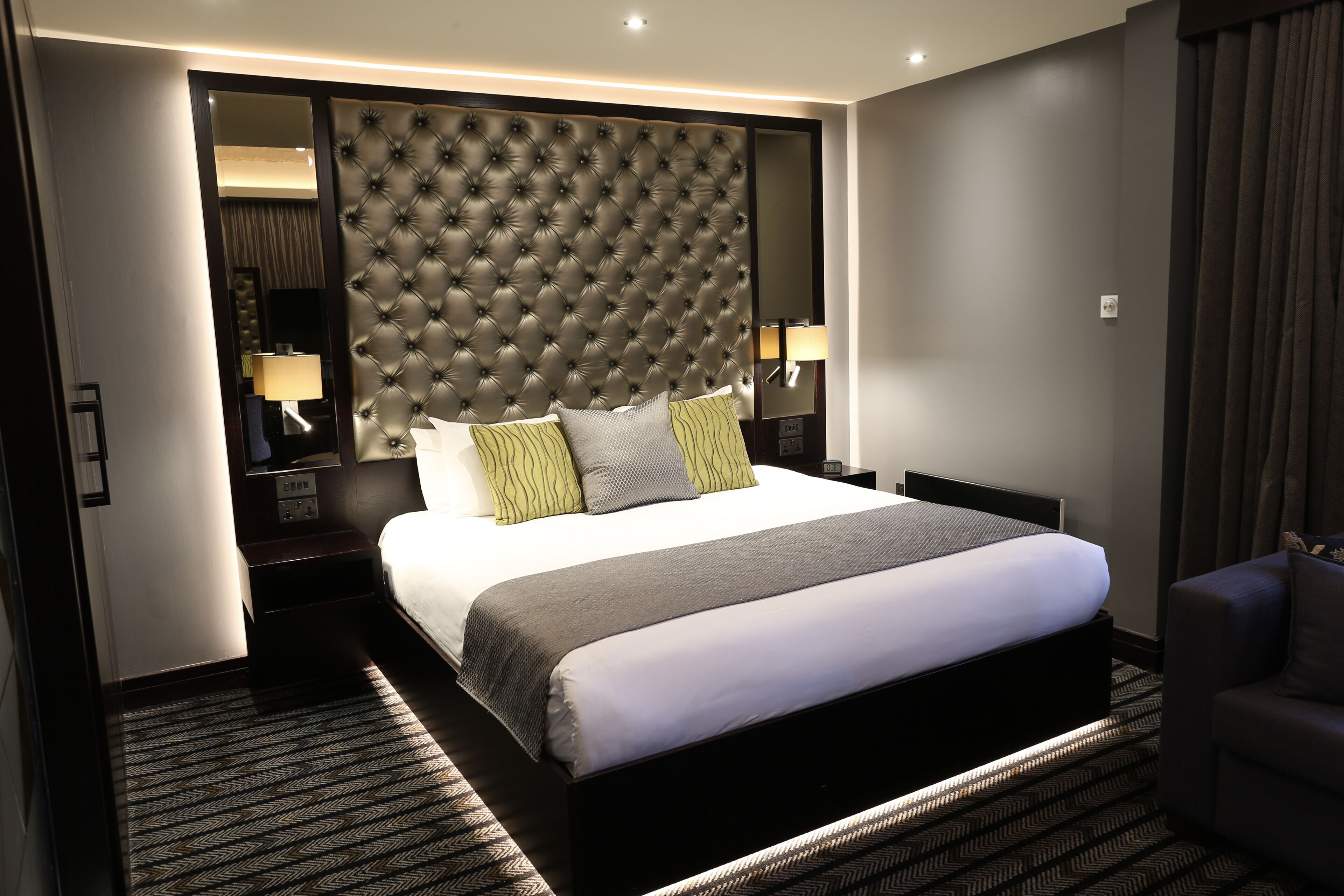 deluxe suite | desk, laptop workspace, blackout curtains, iron/ironing board