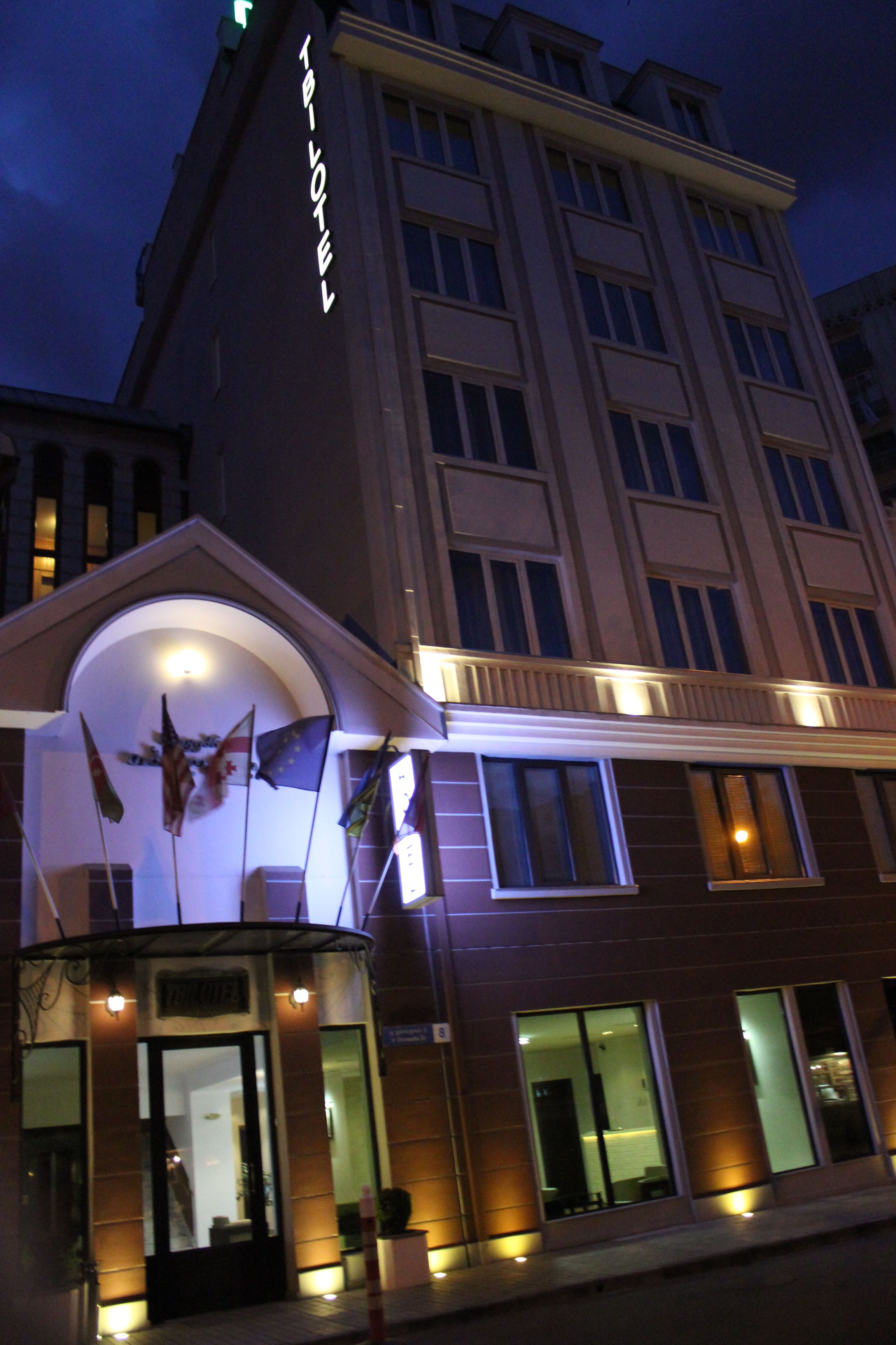 front of property – evening/night