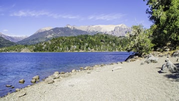 Playa privada y pesca