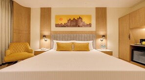 Chambre exécutive double | Literie de qualité, couette en duvet, minibar, coffre-fort