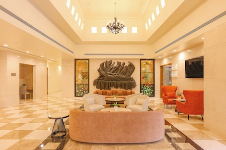 Lobby. Lemon Tree Hotel Chinchwad Pune