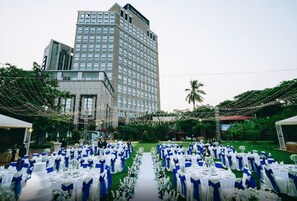 Área de bodas al aire libre