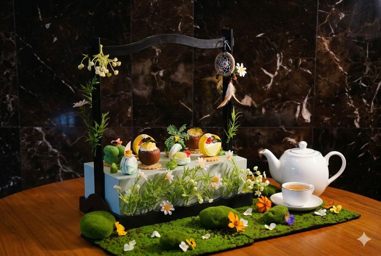 Deluxe Room(Haru Harmony Afternoon Tea) | Minibar, caja de seguridad en la habitación y escritorio 