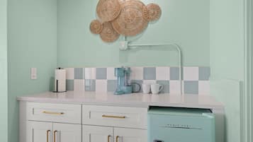 Cabana Suite - Accessible | Private kitchen | Coffee/tea maker, freezer, ice maker