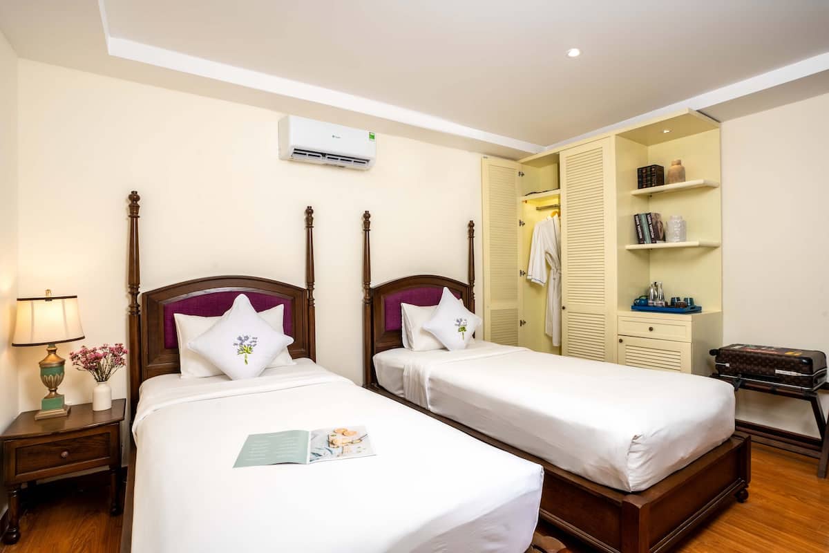 Chambre Deluxe avec lits jumeaux, pas de fenĂȘtre