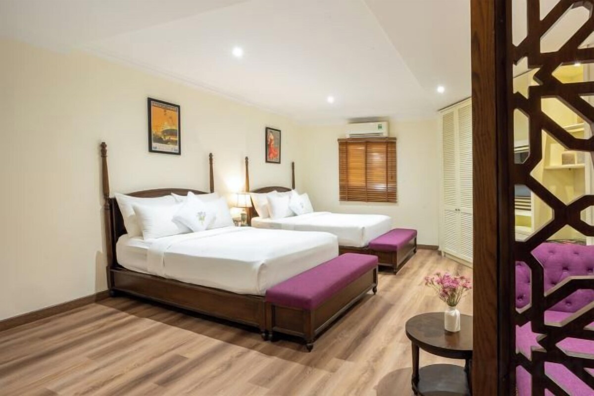 Premium bedding, memory-foam beds, minibar, in-room safe