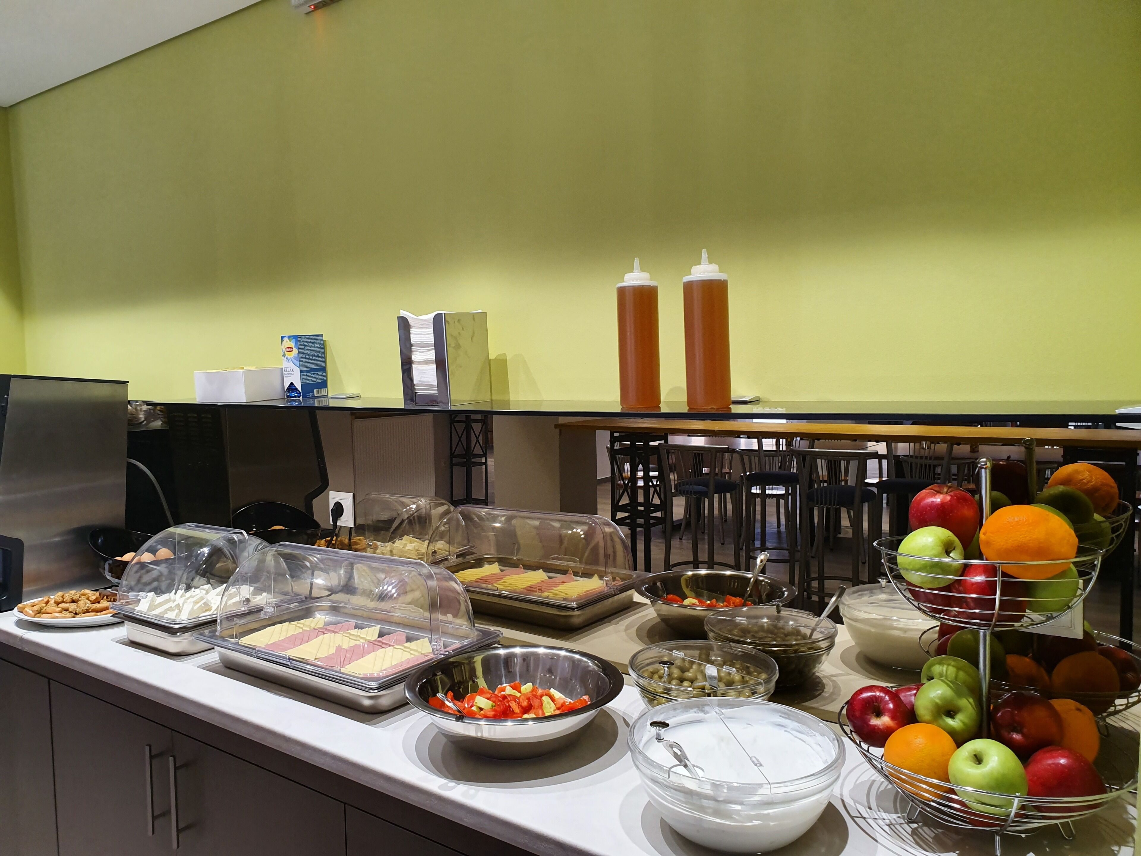 daily buffet breakfast (eur 5 per person)