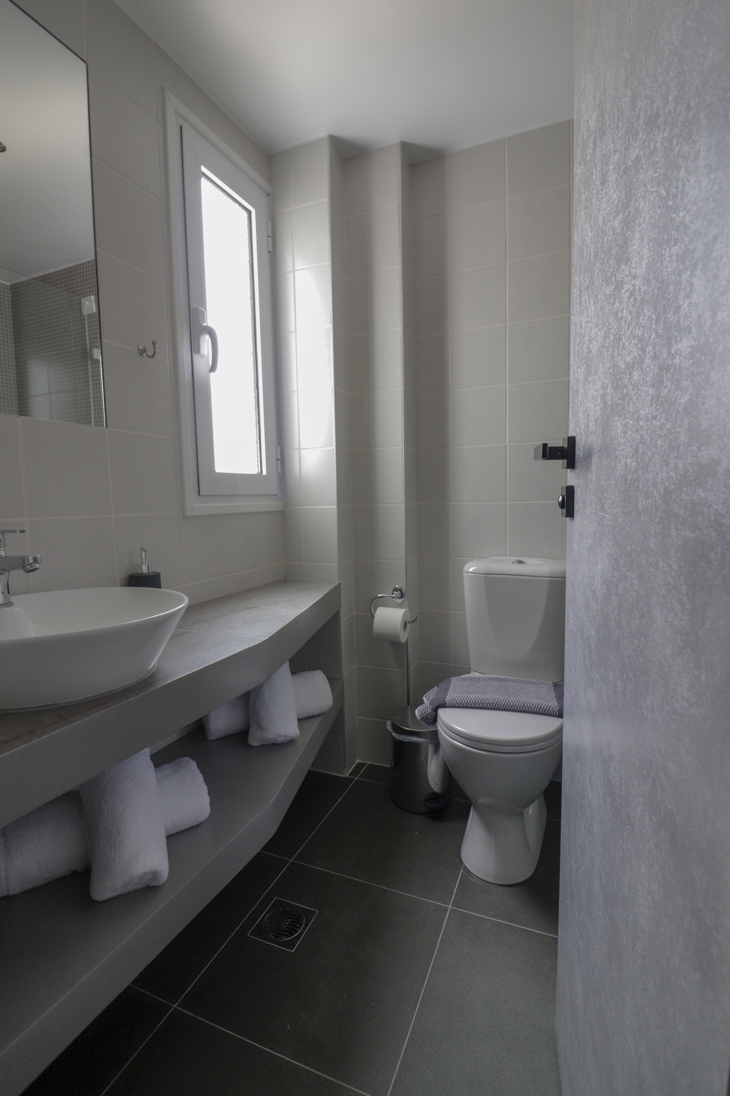 shower, rainfall showerhead, hair dryer, soap