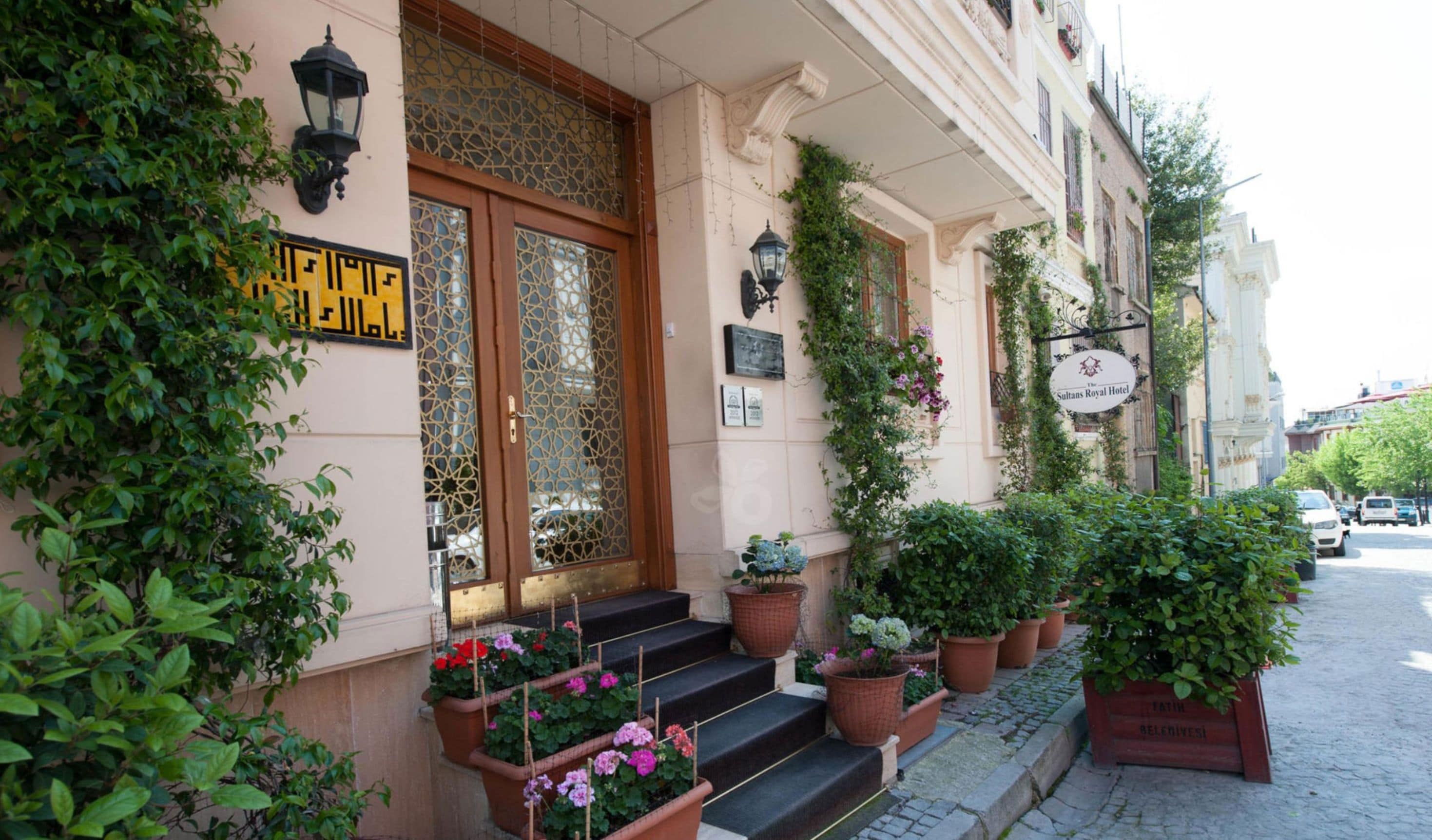 Façade de l’hébergement