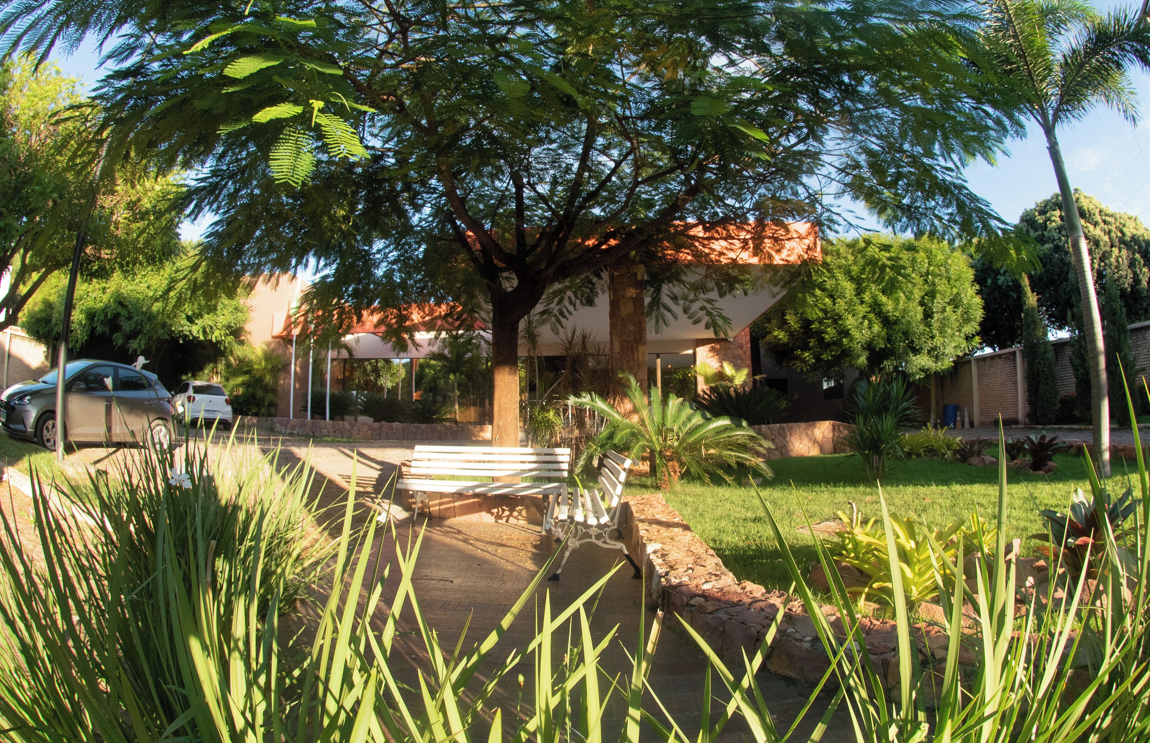 ด้านหน้าที่พัก