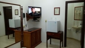 Down comforters, minibar, free WiFi