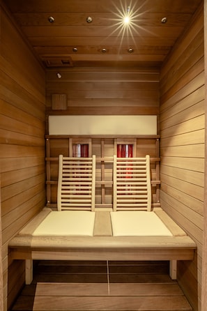 Sauna, steam room, Turkish bath