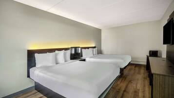 Deluxe Room, 2 Queen Beds, Non Smoking, Refrigerator & Microwave
