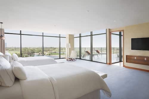 Presidential Suite - King Bed & 2 Queen Beds | Premium bedding, down duvets, minibar, in-room safe