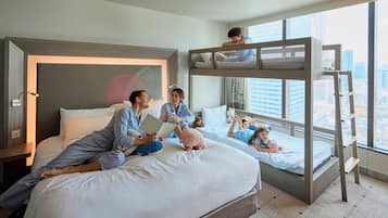 家庭客房, 多張床 | 客房景觀