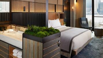Hochwertige Bettwaren, Betten mit Memory-Foam-Matratzen