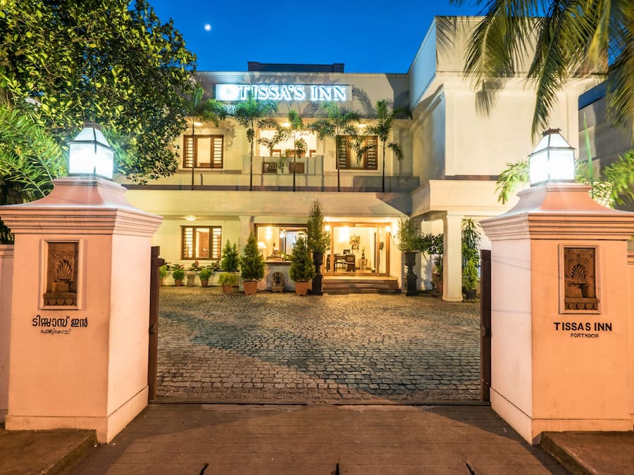 Fachada da propriedade