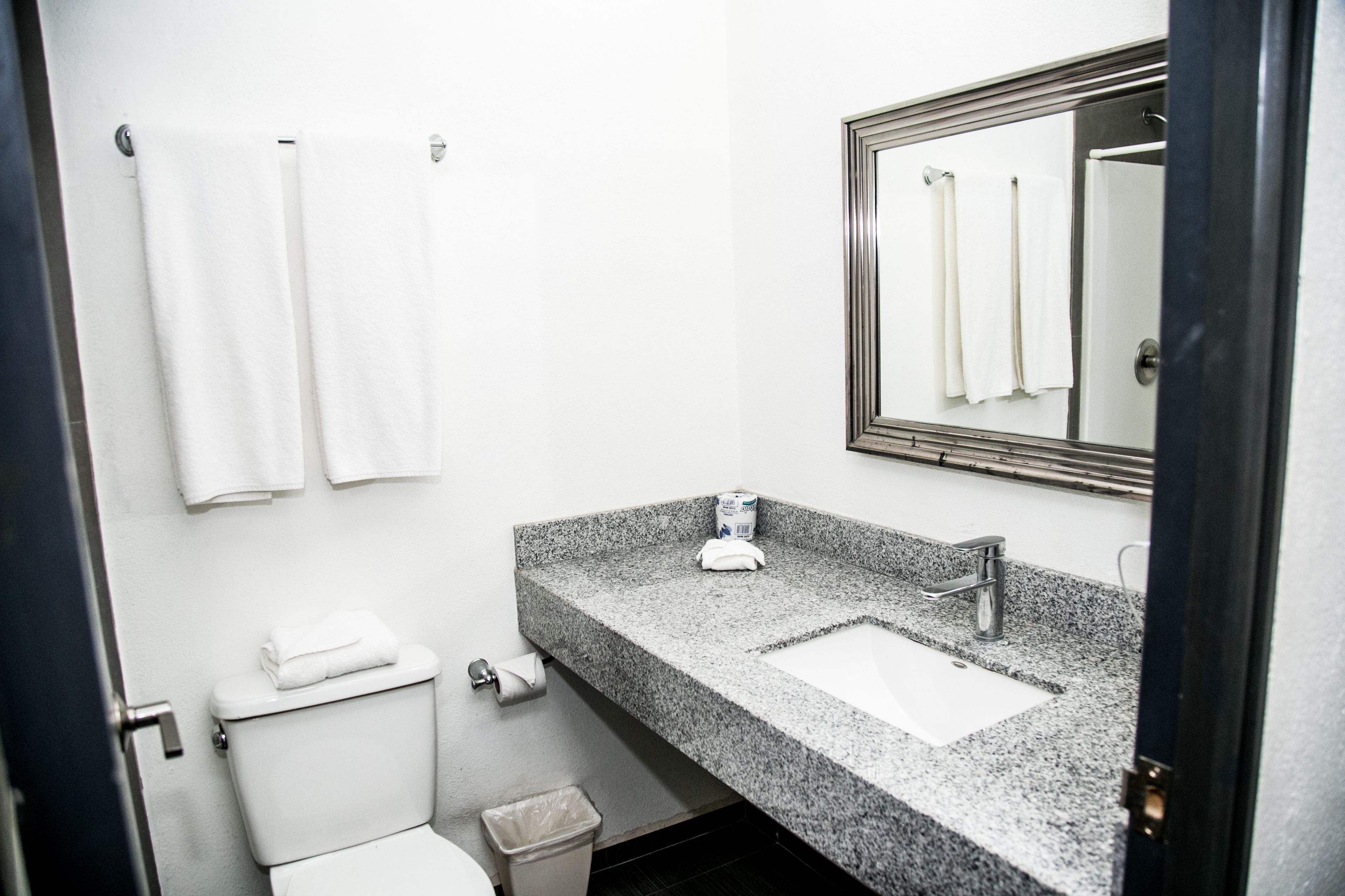 Suite studio Deluxe | Salle de bain | Douche, articles de toilette (gratuits), serviettes fournies, savon